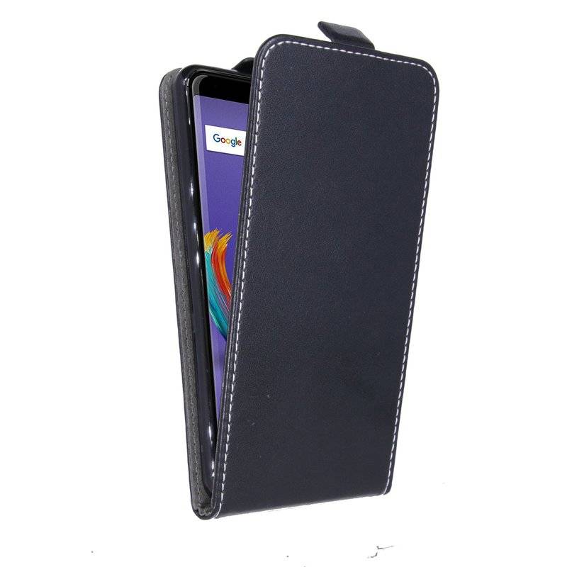 Wiko Harry 2 Handyhülle Tasche Flip Case Schutzhülle Schwarz