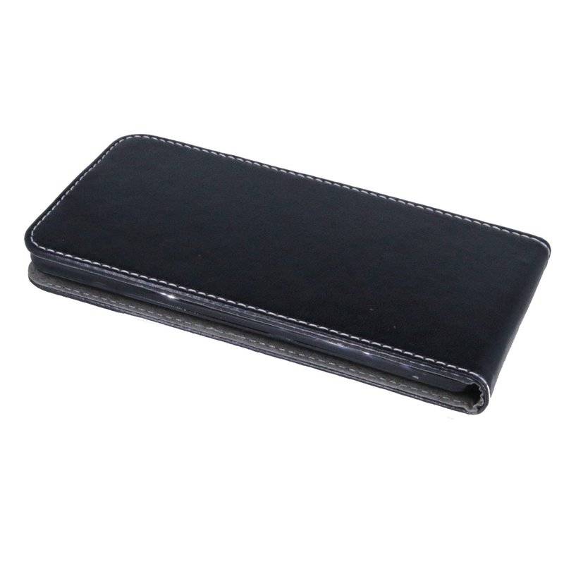 Wiko Harry 2 Handyhülle Tasche Flip Case Schutzhülle Schwarz