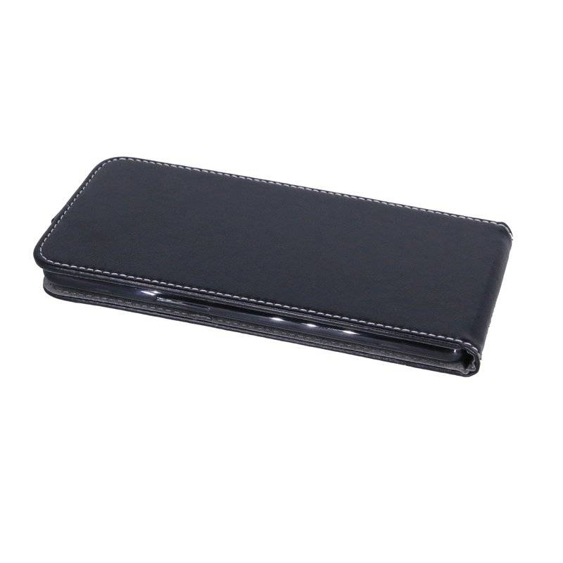 OnePlus 6T Tasche Flip Case Schutzhülle Schwarz