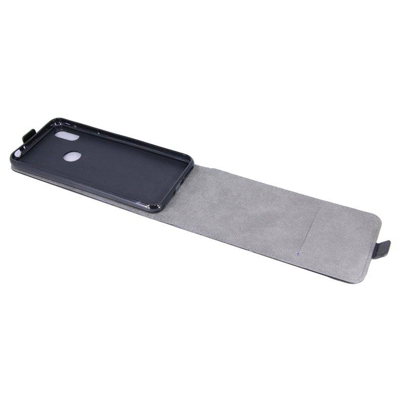 Motorola One Tasche Flip Case Schutzhülle Schwarz