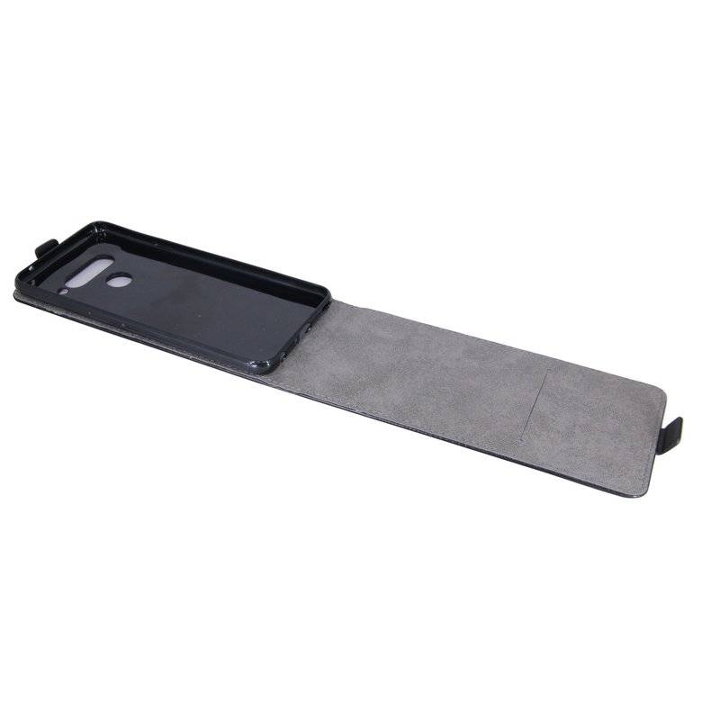 LG V40 ThinQ Tasche Flip Case Handy Schutzhülle Schwarz