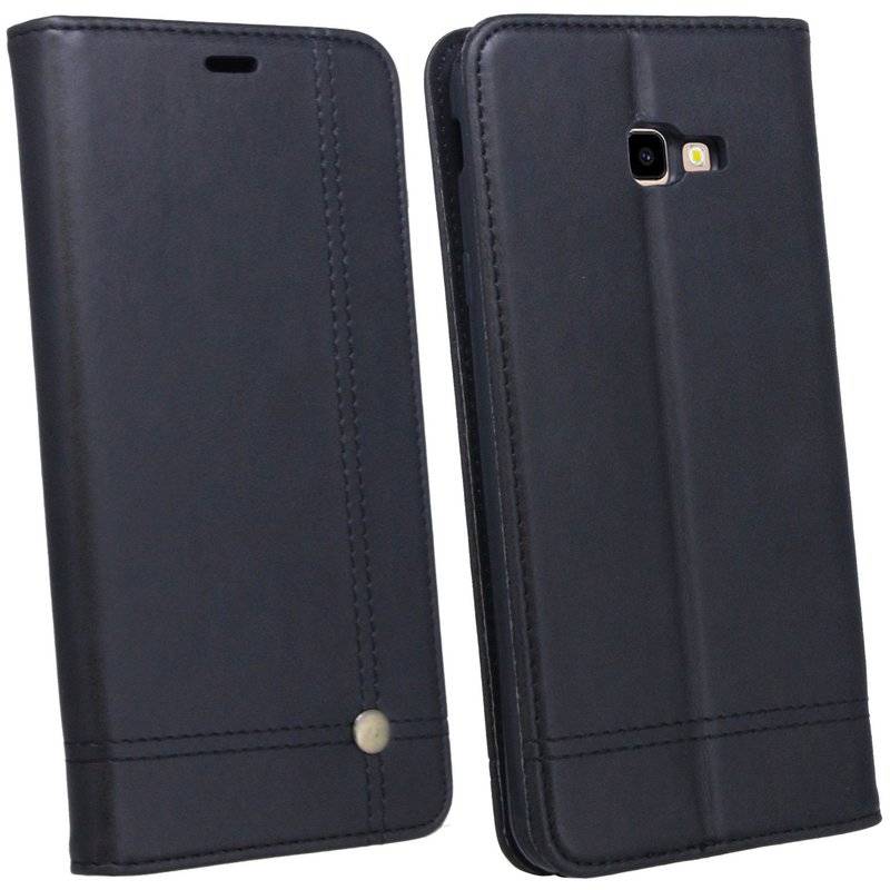 Samsung Galaxy J4+ Plus (J415F) Tasche Flip Case Schutzhülle Schwarz