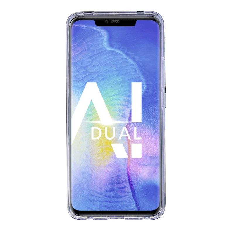 Huawei Mate 20 PRO Silikon Hülle S-Line Cover Case Bumper Transparent