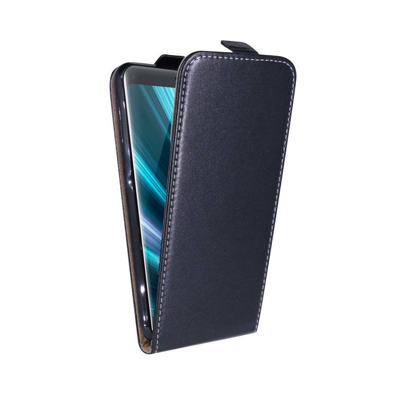 Sony Xperia XZ3 Tasche Flip Case Smartphone Schutzhülle Schwarz