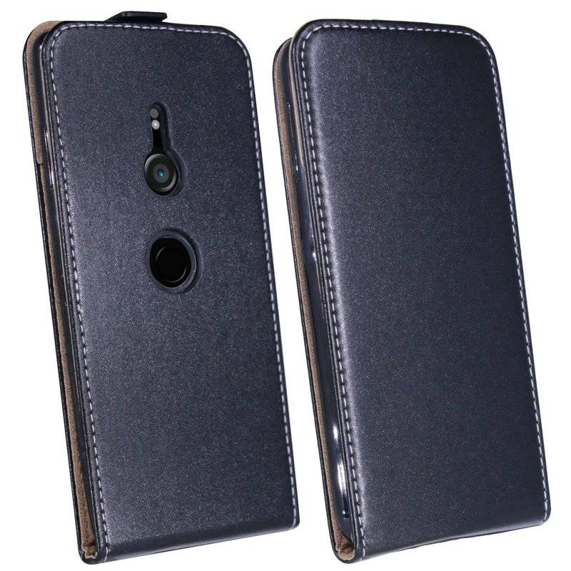 Sony Xperia XZ3 Tasche Flip Case Smartphone Schutzhülle Schwarz