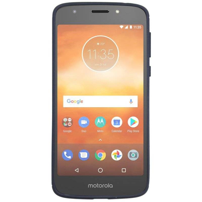 Motorola Moto E5 Plus Silikon Hülle Cover Case Bumper Schutz Schwarz