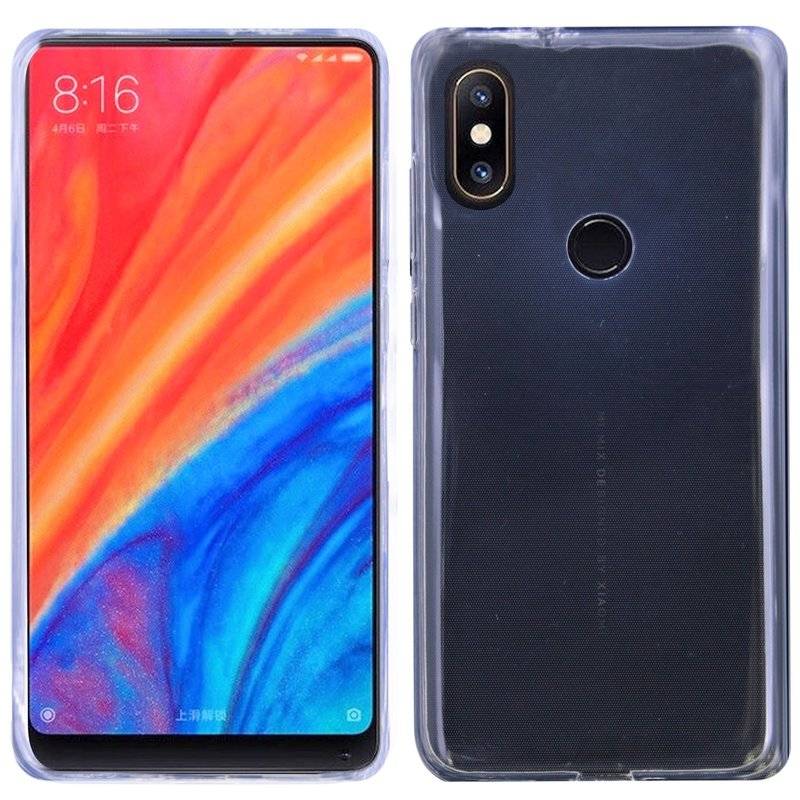 Xiaomi Mi Mix 2S Handy Silikon Schutzhülle Cover Case Transparent