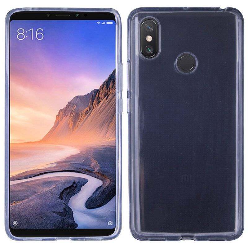 Xiaomi Mi Max 3 Handy Silikon Schutzhülle Cover Case Transparent