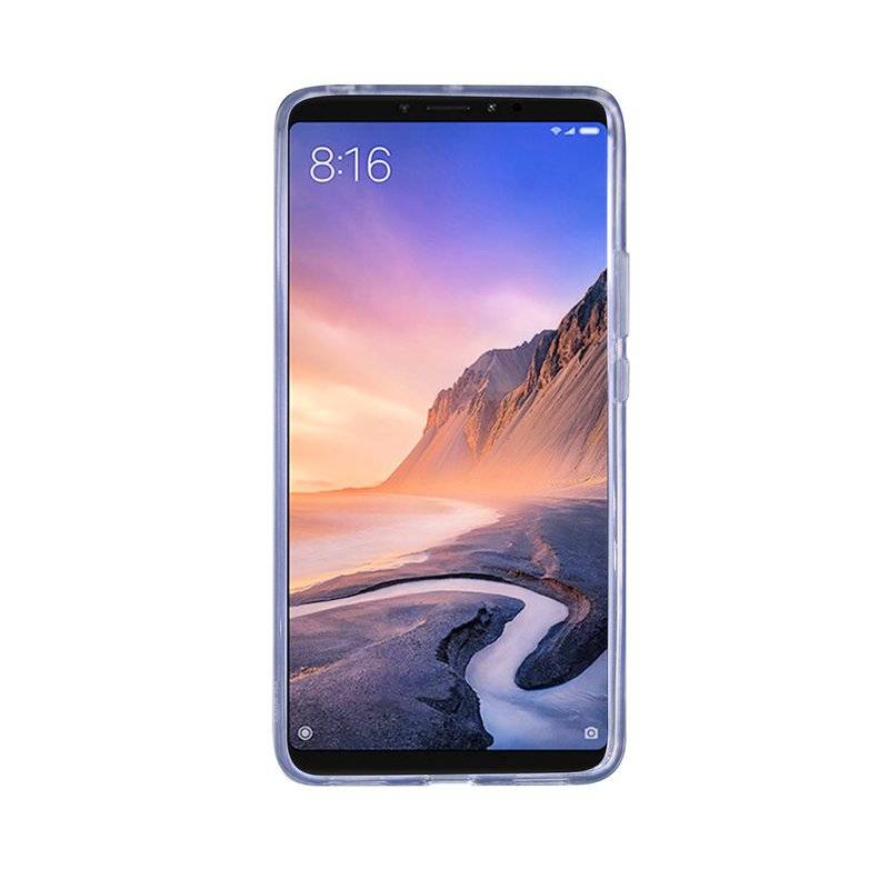 Xiaomi Mi Max 3 Handy Silikon Schutzhülle Cover Case Transparent