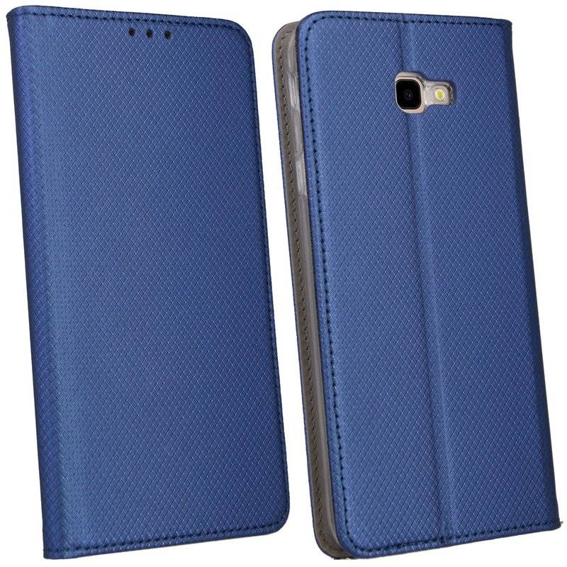 Samsung Galaxy J4+ Plus (J415F) Tasche Flip Case Schutzhülle Blau