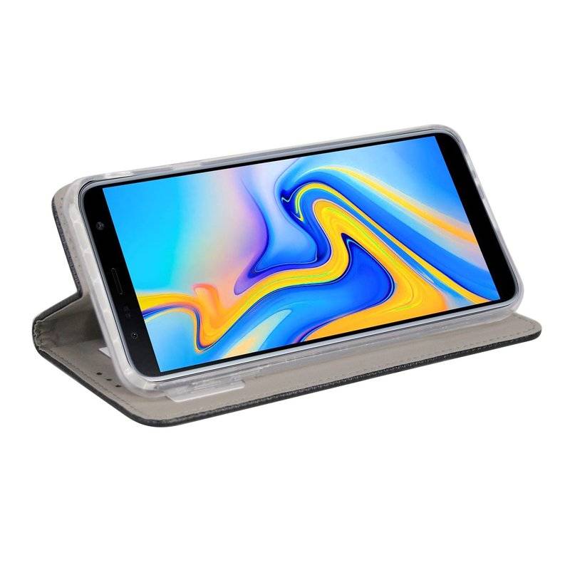 Samsung Galaxy J6+ Plus (J610F) Tasche Flip Case Schutzhülle Schwarz