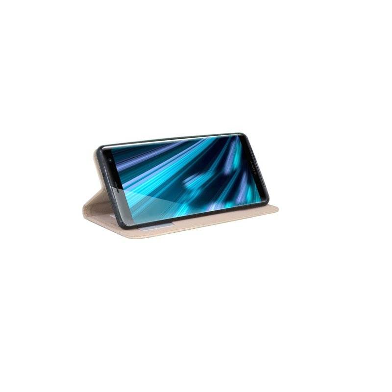 Sony Xperia XZ3 Tasche Hülle Flip Case Smartphone Schutzhülle Gold