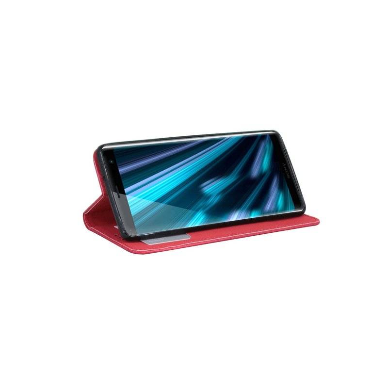 Sony Xperia XZ3 Tasche Hülle Flip Case Smartphone Schutzhülle Rot