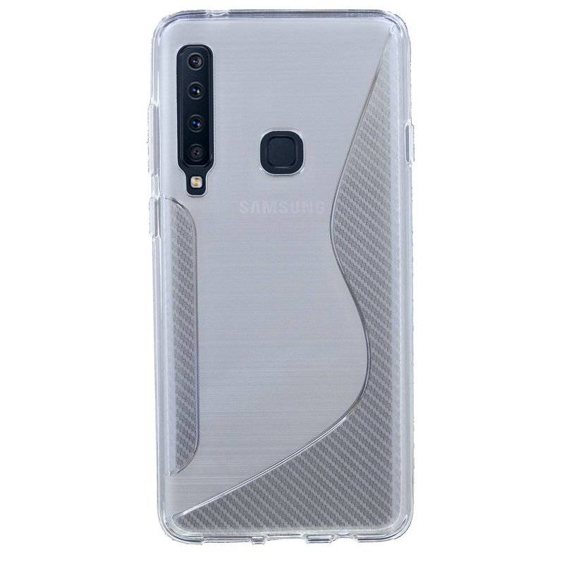Samsung Galaxy A9 2018 Handy Silikon Schutzhülle Cover Case Transparent