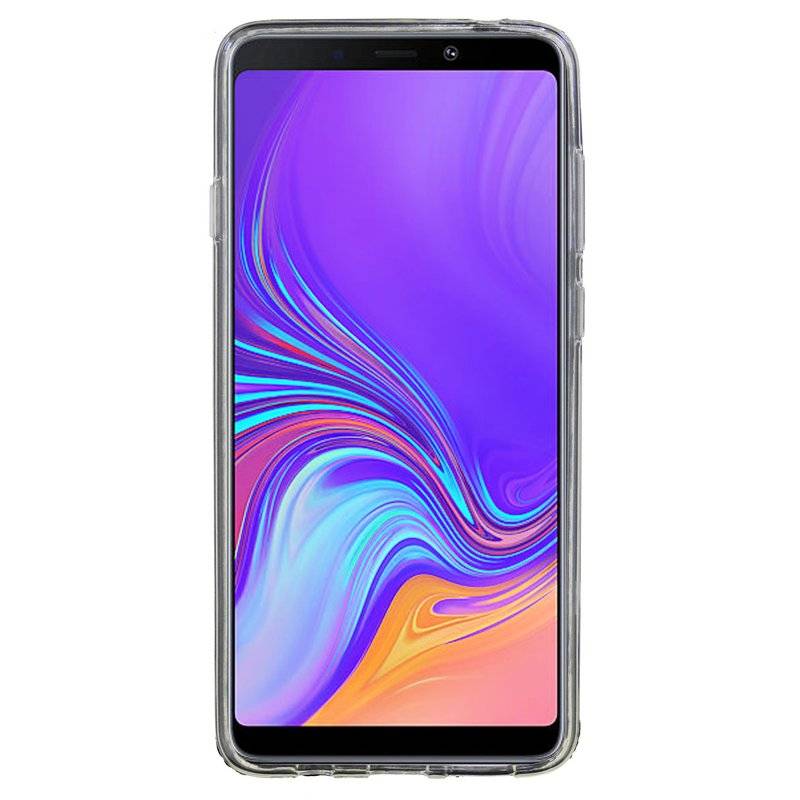 Samsung Galaxy A9 2018 Handy Silikon Schutzhülle Cover Case Transparent