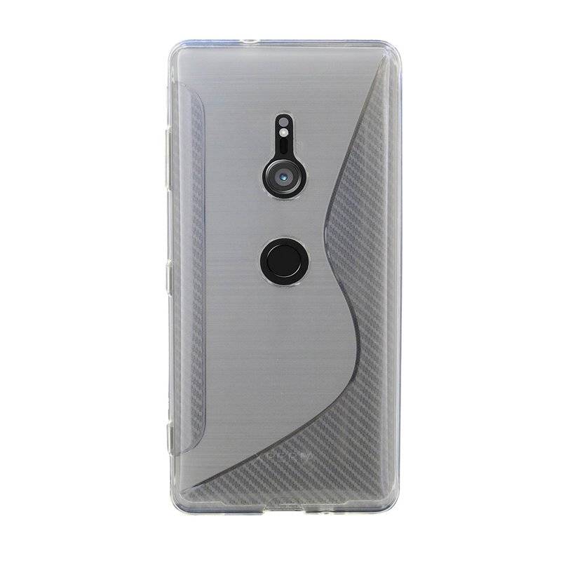 Sony Xperia XZ3 Handy Silikon Schutzhülle Cover Case Transparent