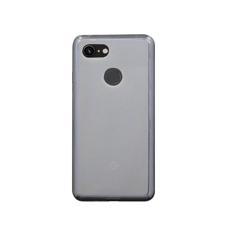 Google Pixel 3 Silikon Hülle Cover Case Bumper Grau