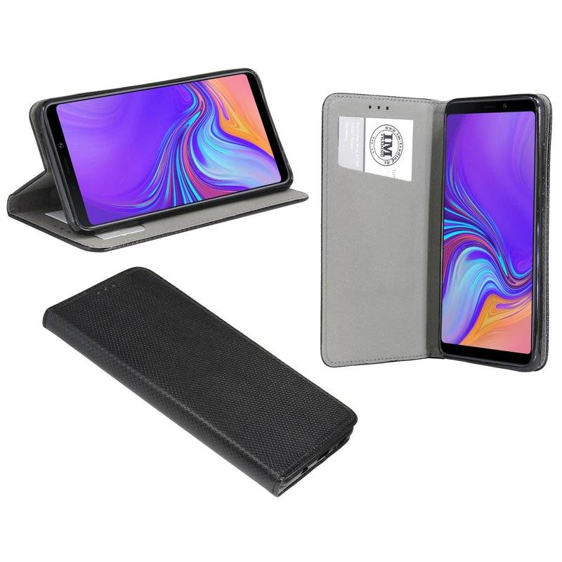 Samsung Galaxy A9 2018 Tasche Flip Case Schutzhülle Schwarz