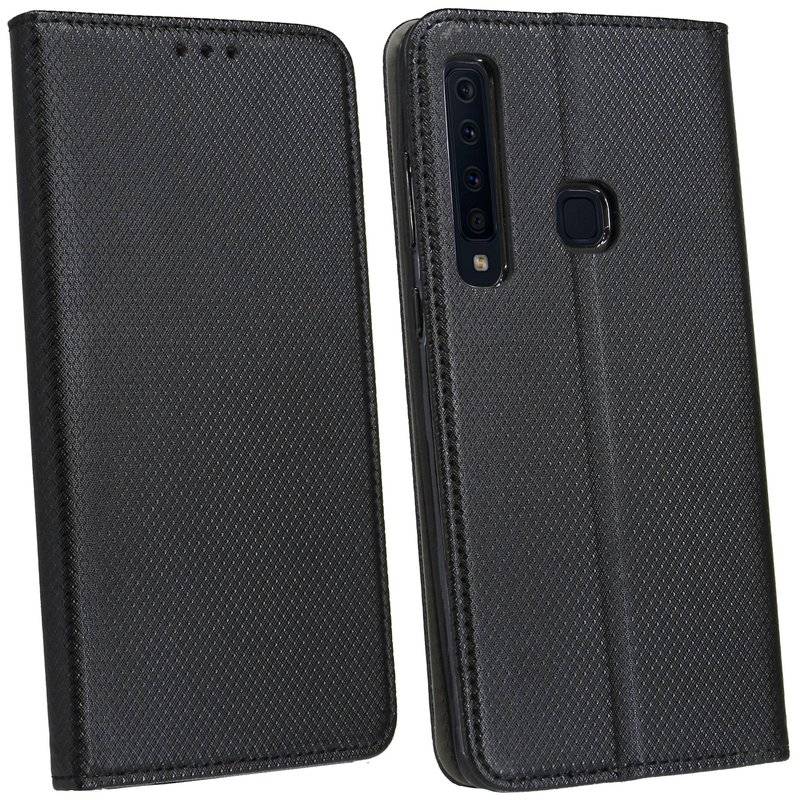 Samsung Galaxy A9 2018 Tasche Flip Case Schutzhülle Schwarz