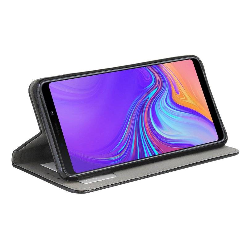 Samsung Galaxy A9 2018 Tasche Flip Case Schutzhülle Schwarz