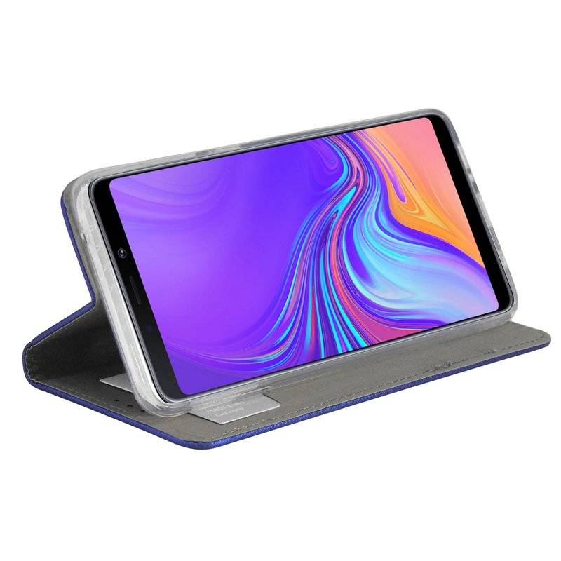 Samsung Galaxy A9 2018 Tasche Flip Case Schutzhülle in Blau