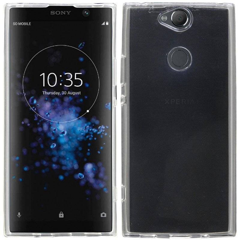 Sony Xperia XA2 PLUS Silikon Hülle Cover Case Transparent