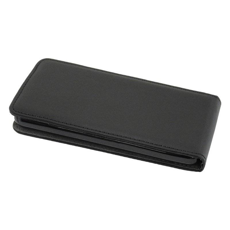 Alcatel 1 (5033D) Handyhülle Tasche Flip Case Smartphone Schutzhülle Schwarz