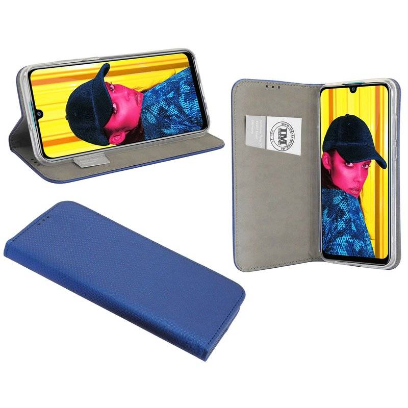 Huawei P Smart (2019) Tasche Flip Case Schutzhülle Blau