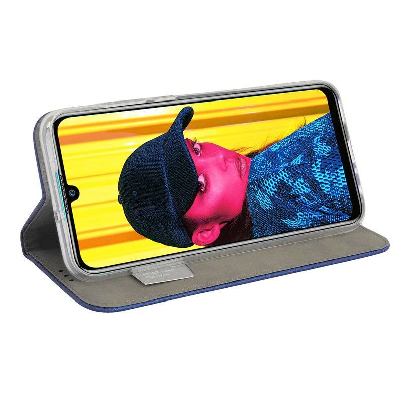 Huawei P Smart (2019) Tasche Flip Case Schutzhülle Blau