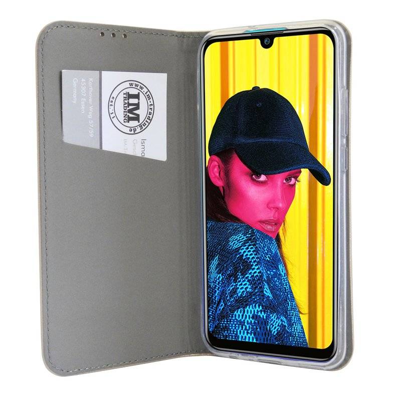 Huawei P Smart (2019) Tasche Flip Case Schutzhülle Gold