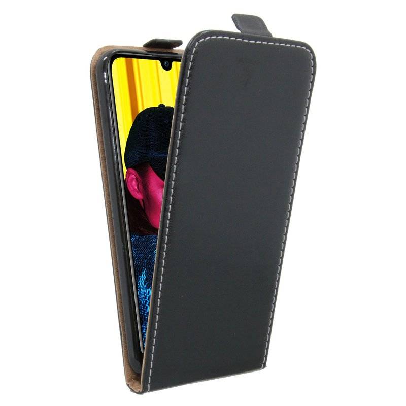 Honor 10 Lite Tasche Flip Case Schutzhülle Schwarz