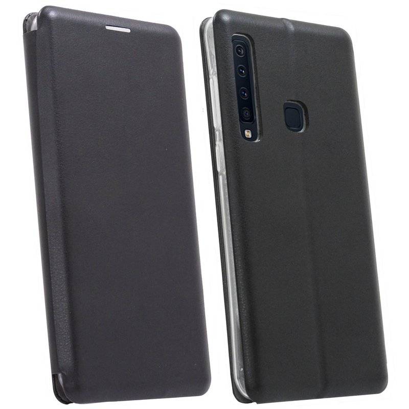 Samsung Galaxy A9 2018 Tasche Flip Case Schutzhülle Schwarz