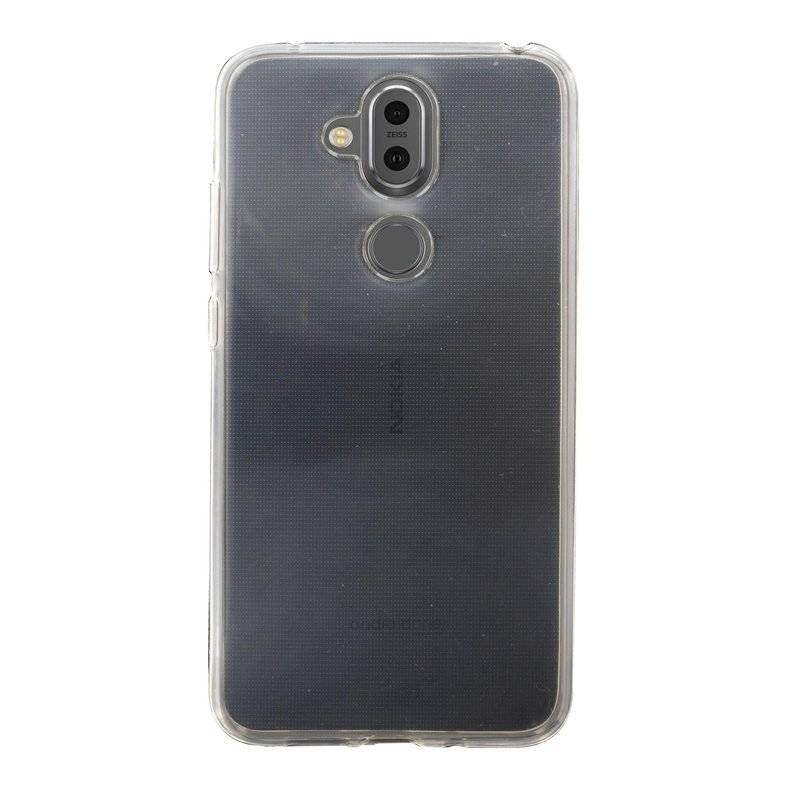 Nokia 8.1 Silikon Hülle Cover Case Bumper Transparent