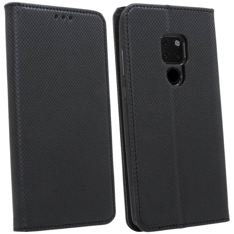 Huawei Mate 20 Tasche Flip Case Schutzhülle Schwarz
