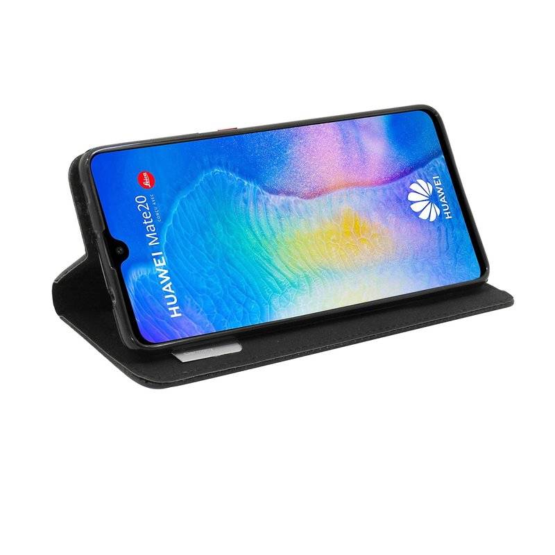 Huawei Mate 20 Tasche Flip Case Schutzhülle Schwarz