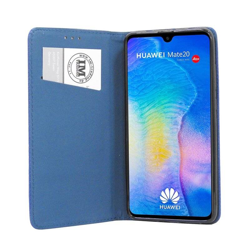 Huawei Mate 20 Tasche Flip Case Schutzhülle Schwarz