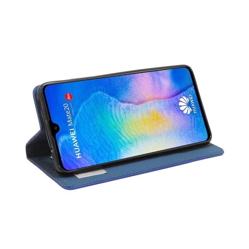 Huawei Mate 20 Tasche Flip Case Schutzhülle Schwarz