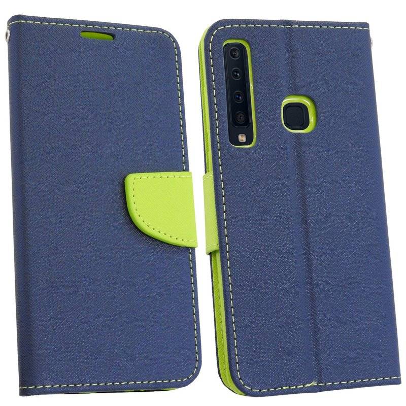 Samsung Galaxy A9 2018 Tasche Flip Case Schutzhülle Schwarz