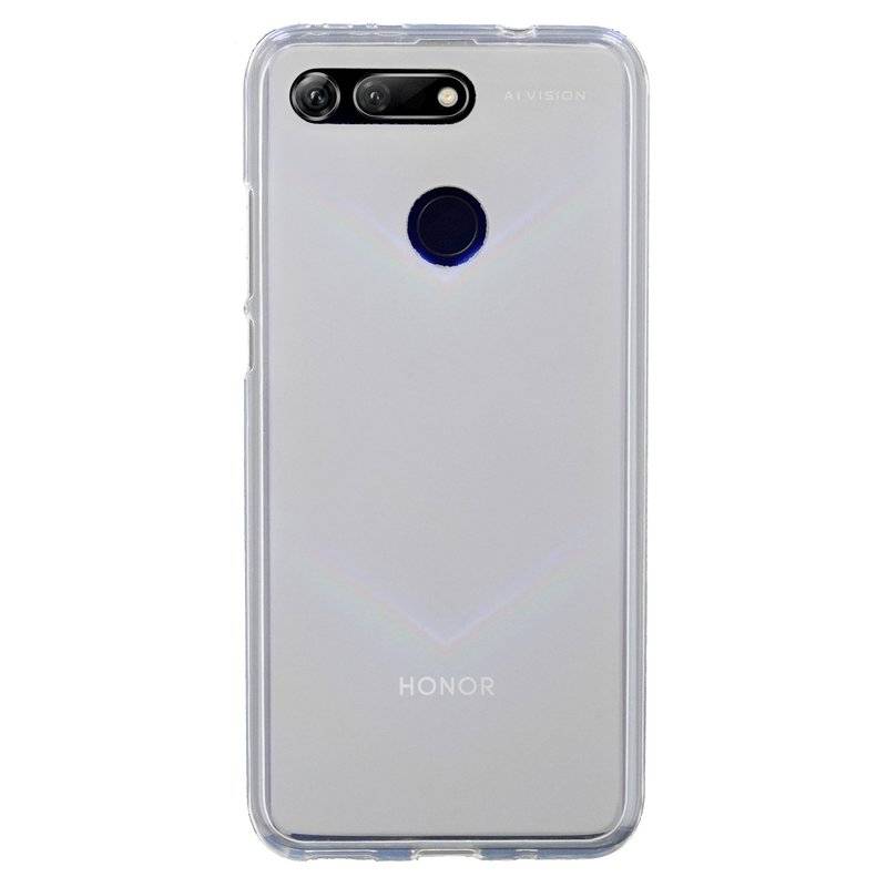 Honor View 20 Handy Silikon Schutzhülle Cover Case Transparent