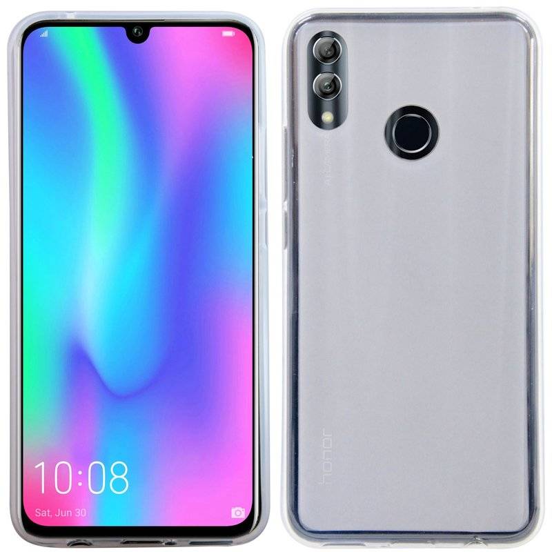 Silikon Hülle Basic kompatibel mit HONOR 10 LITE Case TPU Soft Handy Cover Schutz Frosted