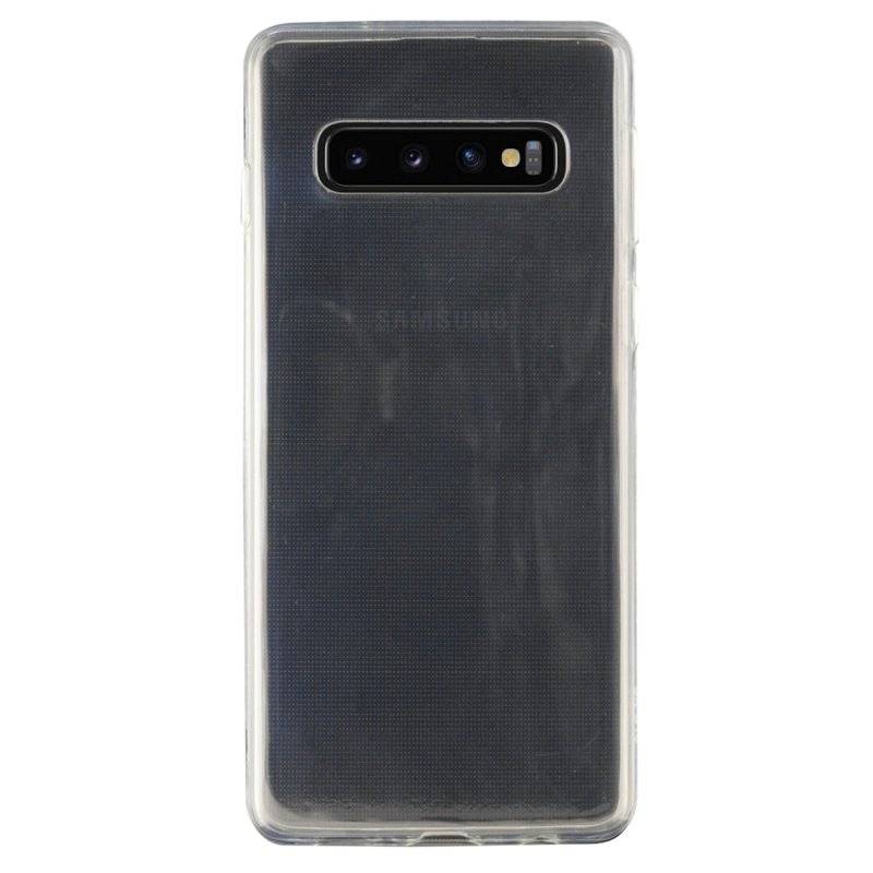 Silikon Hülle Basic kompatibel mit SAMSUNG GALAXY S10 PLUS (G975F) Case TPU Soft Handy Cover Schutz Transparent