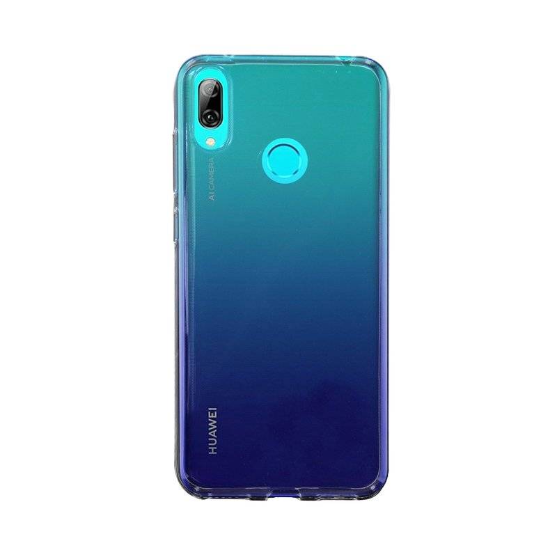 Silikon Hülle Basic kompatibel mit HUAWEI Y7 2019 Case TPU Soft Handy Cover Schutz Transparent