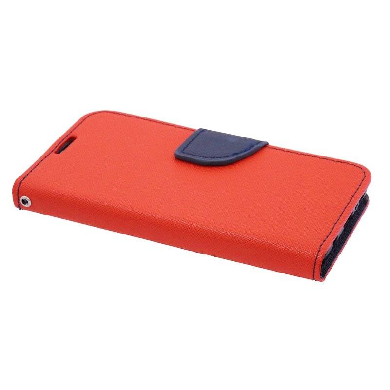 Buch Tasche Fancy für SAMSUNG GALAXY S10 PLUS G975F Handy Hülle Etui Schutzhülle Standfunktion, Kartenfach Rot-Blau