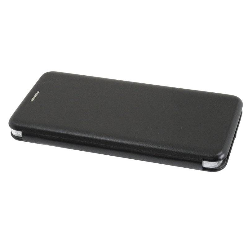 Buch Tasche Elegance für SAMSUNG GALAXY S10 (G973F) Handy Hülle Etui Schutzhülle mit Standfunktion, Kartenfach Schwarz