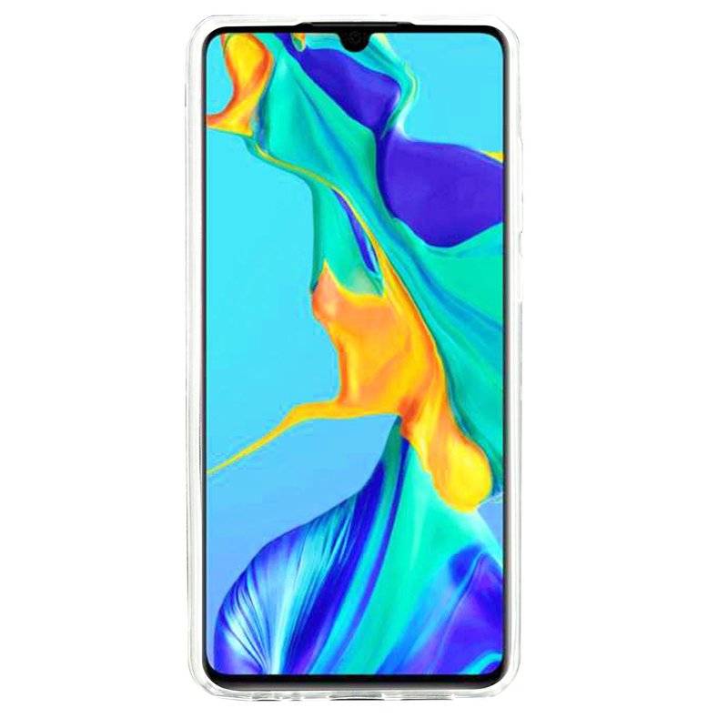 Silikon Hülle Basic kompatibel mit HUAWEI P30 Case TPU Soft Handy Cover Schutz Transparent