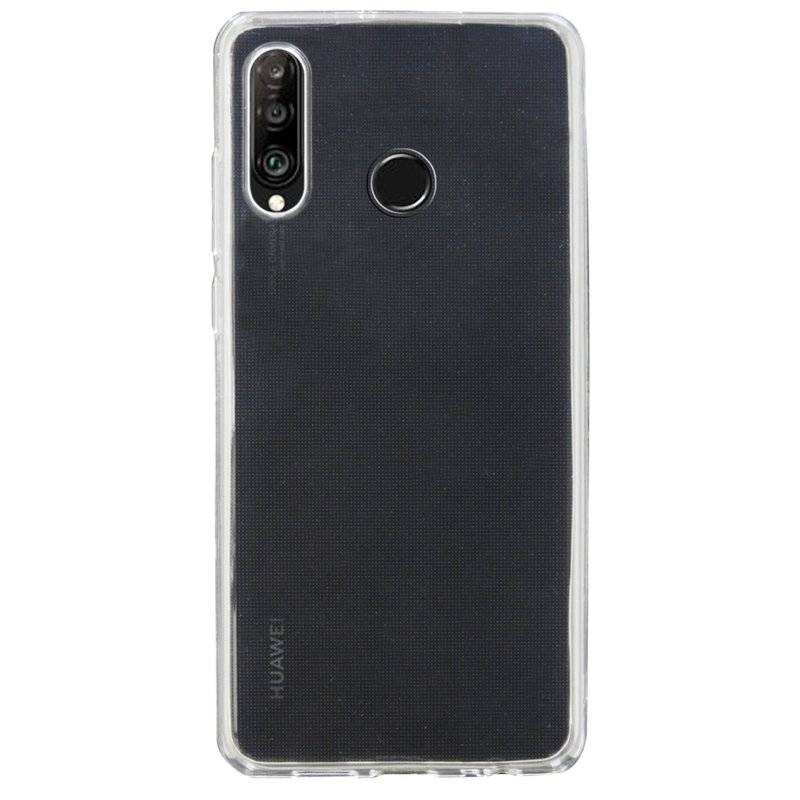 Silikon Hülle Basic kompatibel mit HUAWEI P30 LITE Case TPU Soft Handy Cover Schutz Transparent