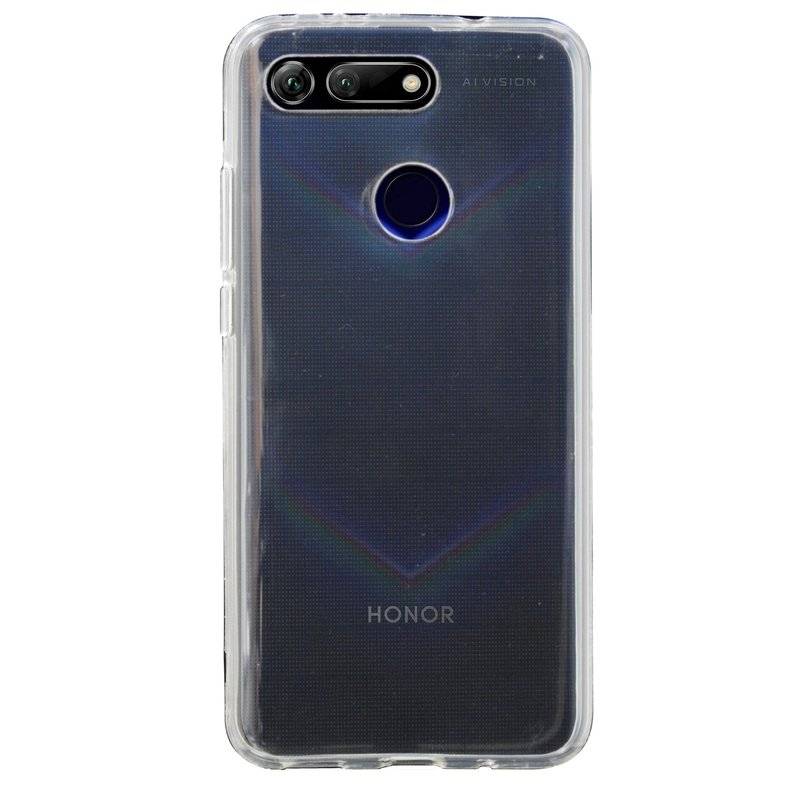 Silikon Hülle Basic kompatibel mit HONOR VIEW 20 Case TPU Soft Handy Cover Schutz Transparent