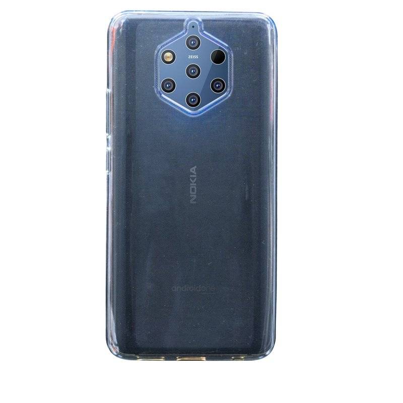 Silikon Hülle Basic kompatibel mit NOKIA 9 PureView Case TPU Soft Handy Cover Schutz Transparent
