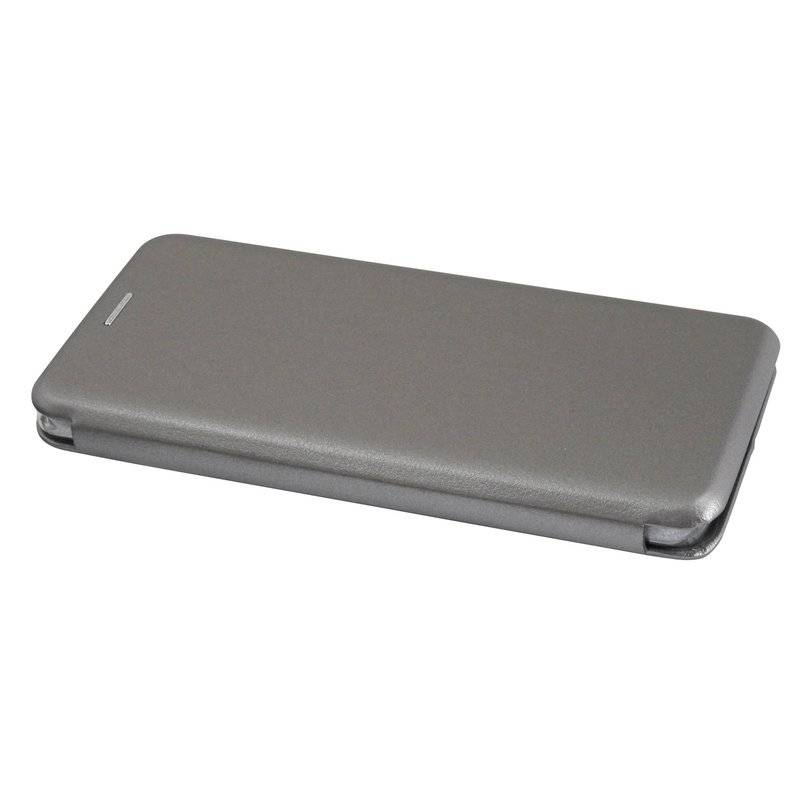 Buch Tasche Elegance für SAMSUNG GALAXY S10e G970F Handy Hülle Brieftasche Schutzhülle Standfunktion Kartenfach Grau