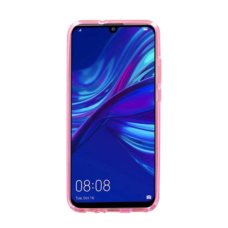 S-Line Hülle Bumper kompatibel mit HONOR 10 LITE Silikonhülle Stoßfest Handyhülle TPU Case Cover Pink